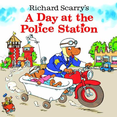 Richard Scarry's a day at the police station.