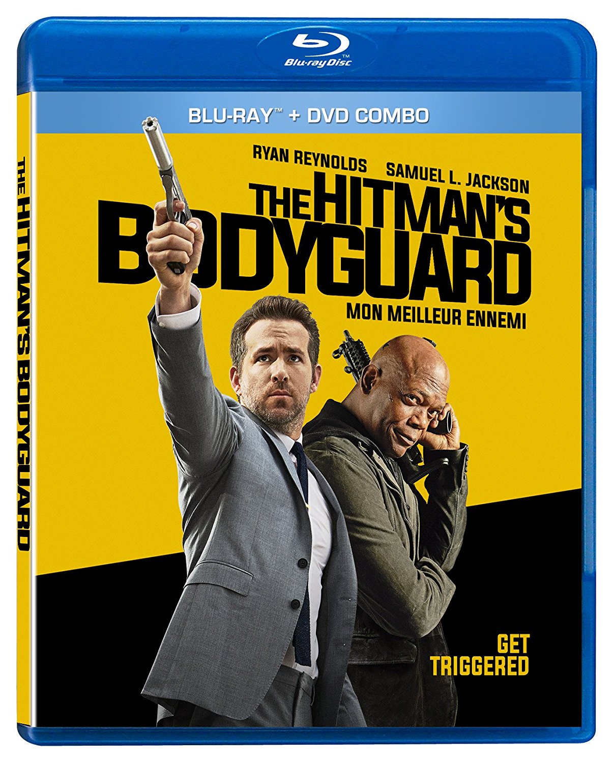 The Hitman's Bodyguard : 2 disc set BR & DVD.