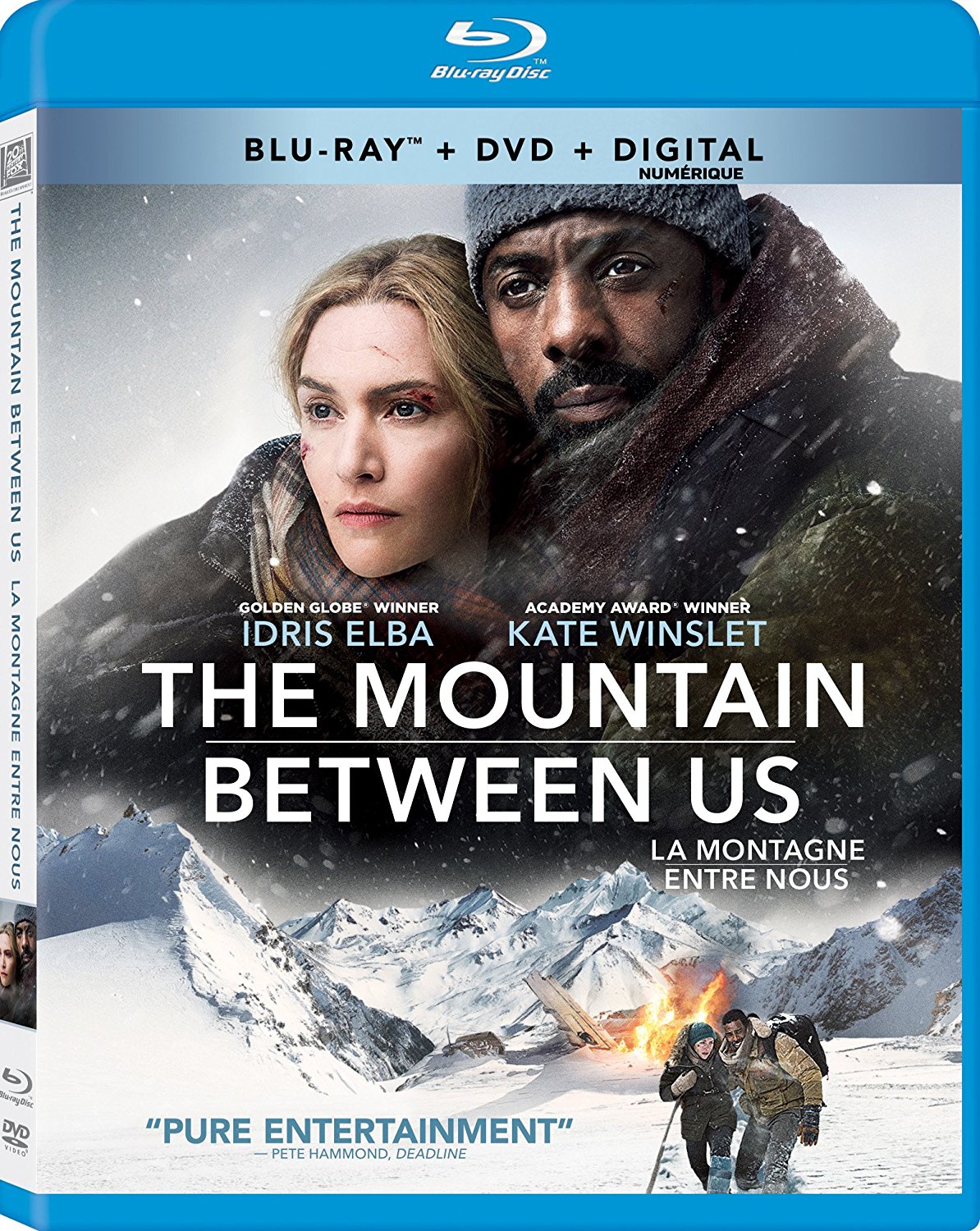 The Mountain Between Us : DVD .