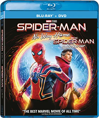 Spider-Man No Way Home : BR/DVD 2 disc.